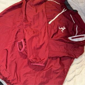 ****sold****Alabama Football Pull Over Jacket Men's Size XL